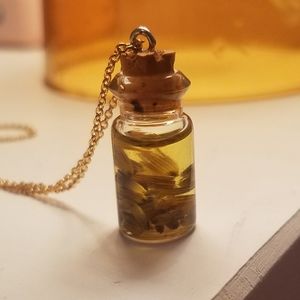 Organic Lavender Oil Necklace